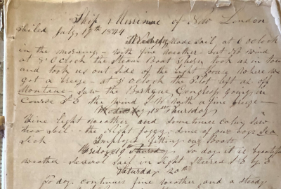 Voyage of the Whaler Merrimac