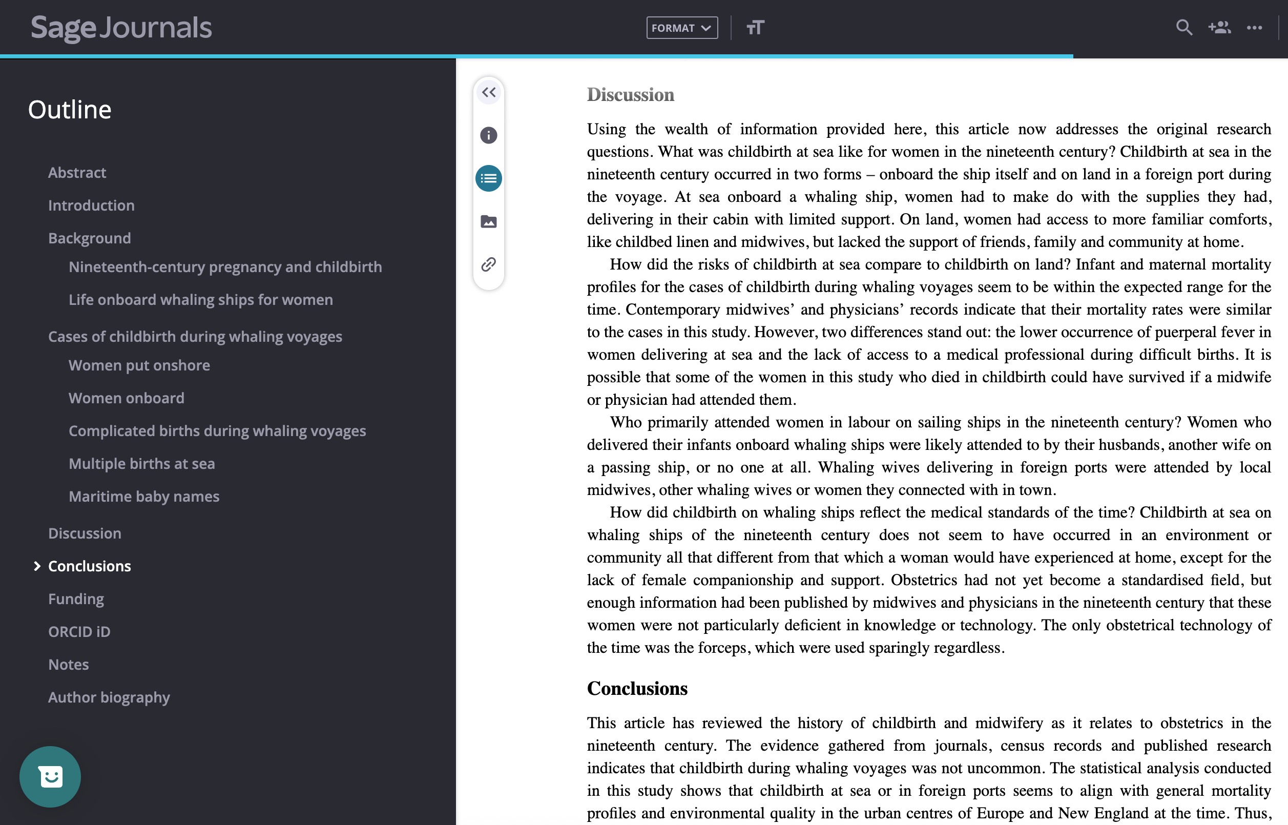 Article discussion &amp; conclusion